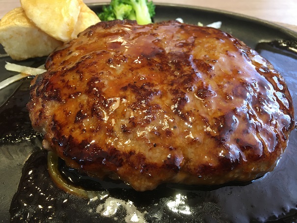 ステーキのどん-どんハンバーグアップ